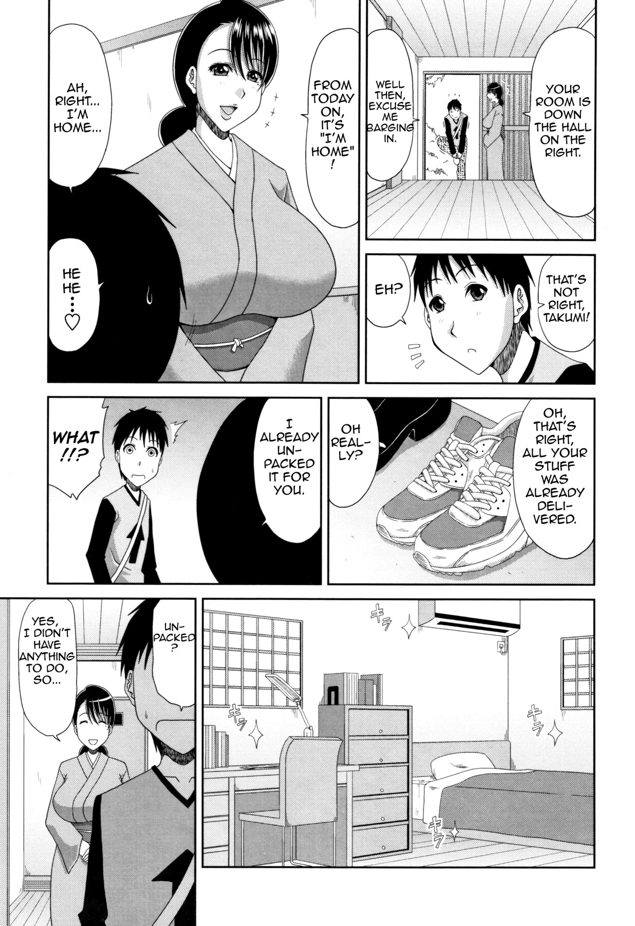 Hentai Manga Comic-Mother's Sex Lesson-Read-6